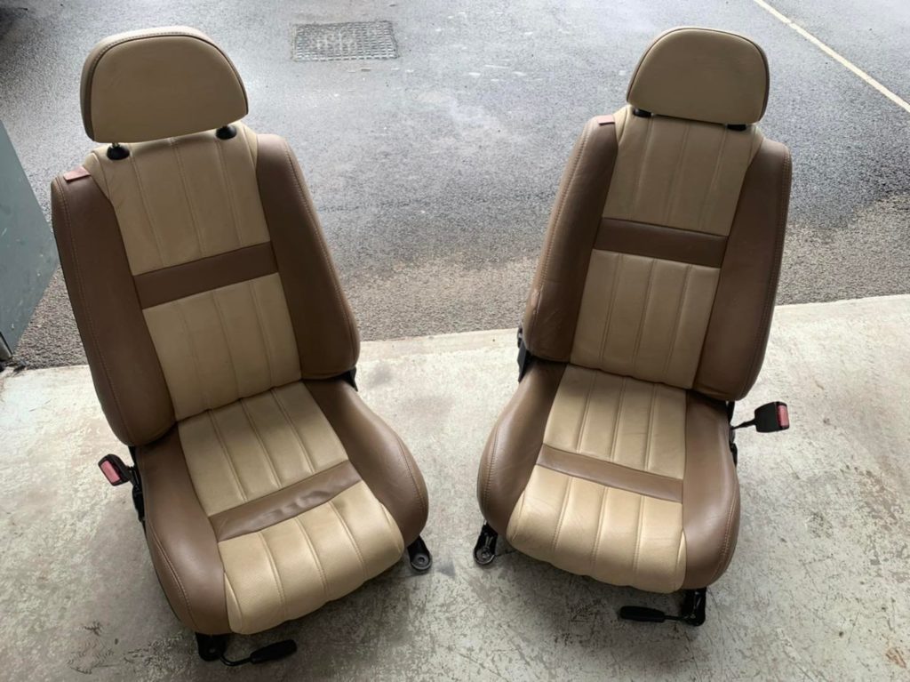 MGF Mk II seats in coffee & cream for sale