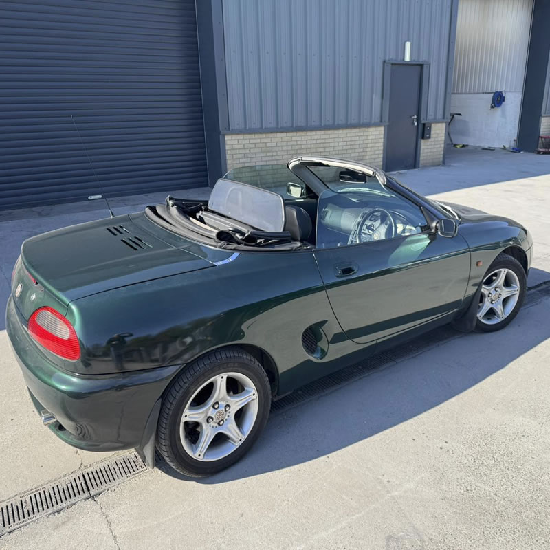 An MG ready for the road